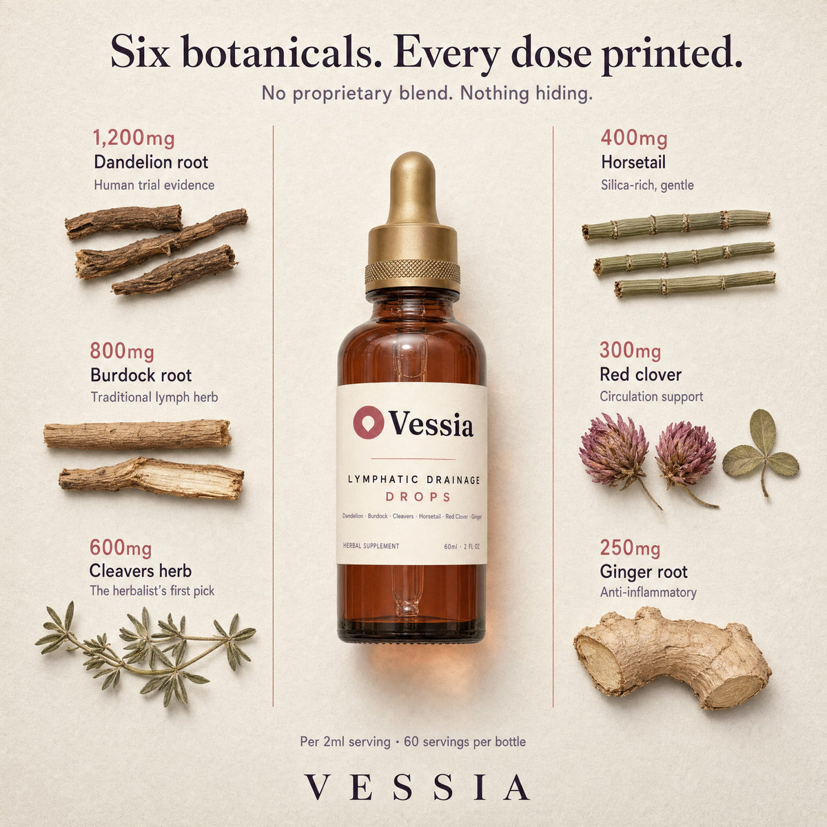 Vessia Lymphatic Drainage Drops