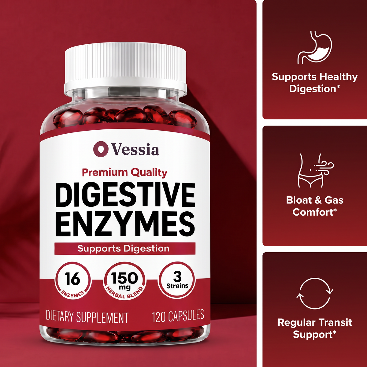 Vessia Digestive Enzymes
