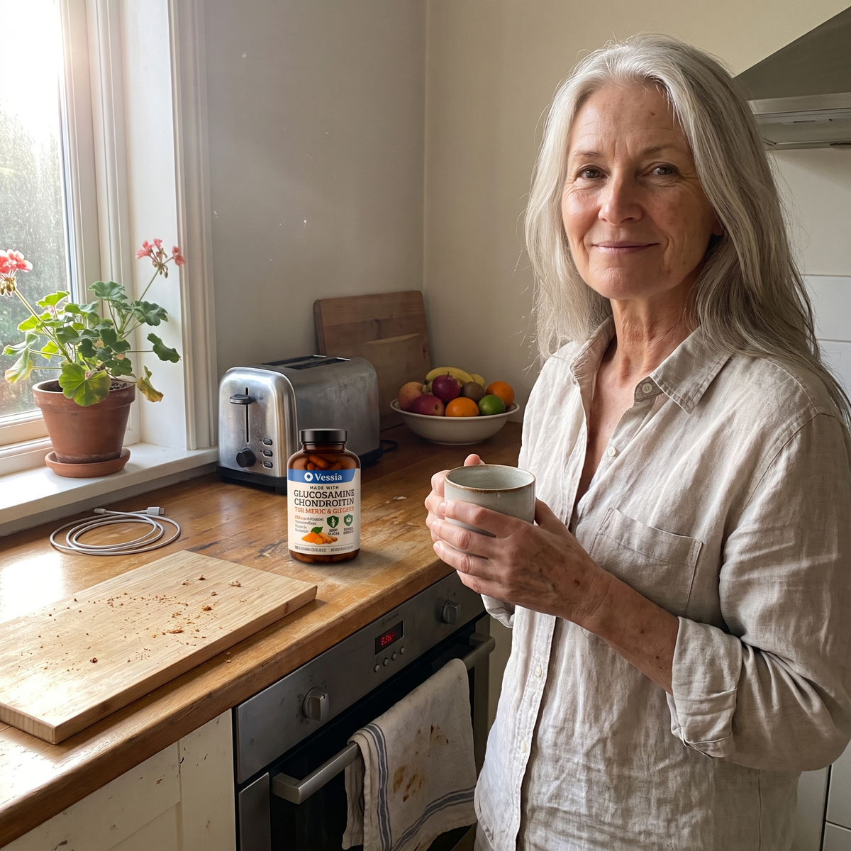 Morning routine with Vessia joint support