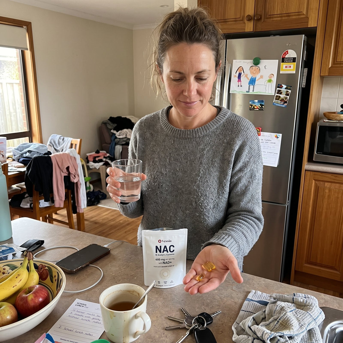 Vessia NAC 600mg with NAD+