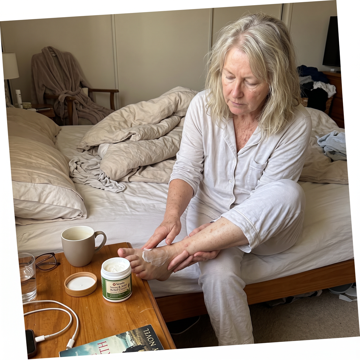 Vessia Nerve & Pain Relief Cream — Magnesium, MSM & Arnica